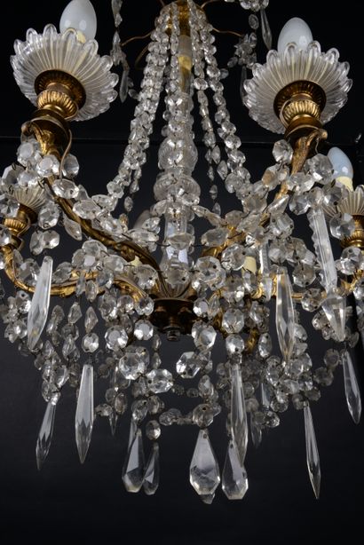 null Chandelier with 6 arms of light high 60 cm