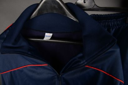 null HECKEL, jacket and jogging suit, navy, T FR 186
