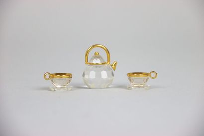 null SWAROVSKY. Crystal subject "crystal memories" Collection "JOURNEYS". Teapot...