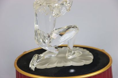 null SWAROVSKY. Crystal subject representing Harlequin. In its original box and with...