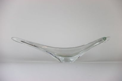 null Crystal: important fruit cup in Daum crystal L : 58.5 cm