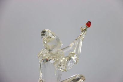 null SWAROVSKY. Crystal subject representing Harlequin. In its original box and with...