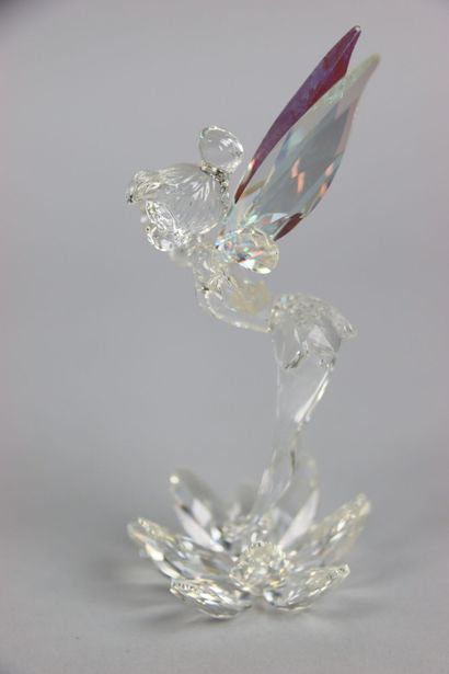 null SWAROVSKY. Crystal subject representing the Tinker Bell. Height: 11 cm.