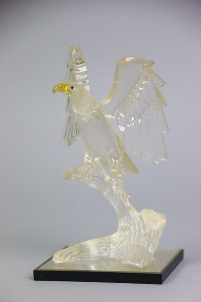 null SWAROVSKI. Crystal subject representing an eagle.