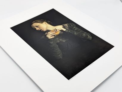 Romina Ressia (1981) "Burger
Original print by Romina Ressia 
Titled and numbered...