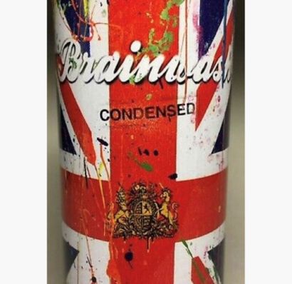 MR.BRAINWASH (Né en 1966) "London Spray can, 2012

Spray can (emptied) and silkscreened
20...