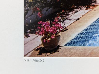 Slim AARONS (1916-2006) "Pool at Las Hadas
Edition of the year 2010 - sold out
Titled...