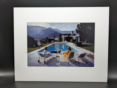 Slim AARONS (1916-2006) "Poolside Gossip
Edition of the year 2010 - sold out
Titled...