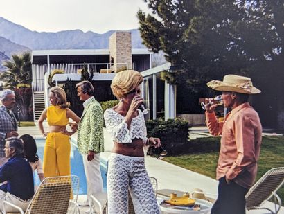 Slim AARONS (1916-2006) "Desert House Parties
Edition of the year 2010
Hand-titled...