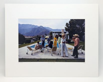 Slim AARONS (1916-2006) "Desert House Parties
Edition of the year 2010
Hand-titled...