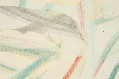 Christian BONNEFOI (1948) Babel IX, 1992
Acrylique sur toile tarlatane, au dos porte...