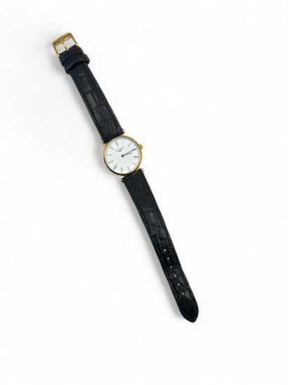 LONGINES Ladies' wristwatch "La grande classique" L4. 209 2
Gold-plated metal case
White...