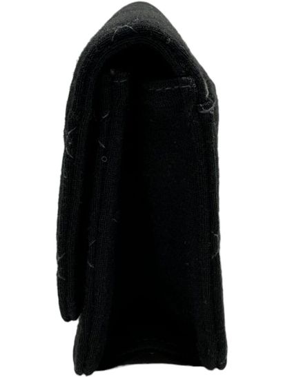 CHANEL par Karl LAGERFELD Evening clutch bag, 2000-2002
Black jersey, backelite
Series...