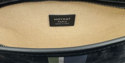 MOYNAT OH pouch, 2012 
Monogrammed canvas
Silver-plated metal 
23 x 16 x 2 cm

Brand...