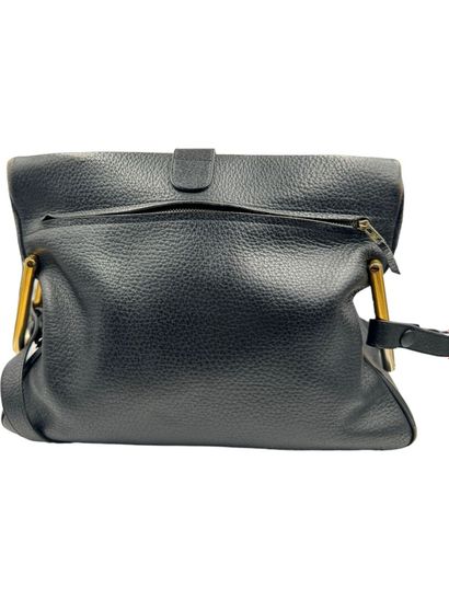 DELVAUX Bag 
Black grained leather 
Gold-plated metal 
33 x 24 x 11 cm

Good condition...