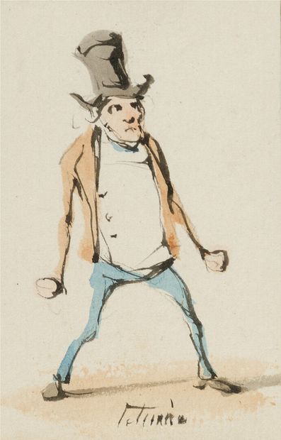null Pierre LETUAIRE (1789-1884)

Ensemble de sept dessins montés sur feuille

Études...