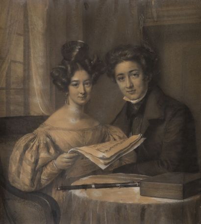 École française du XIXe siècle

Le couple...