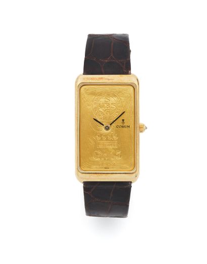 null CORUM Héritage Lingot About 1980 Ref 55400
N° 327052
Men's wristwatch formed...