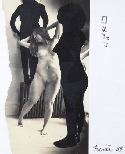 null Ron FERRI (1932-2019)
Ensemble de six oeuvres : 
Scène érotique, femmes, 2007
Scène...