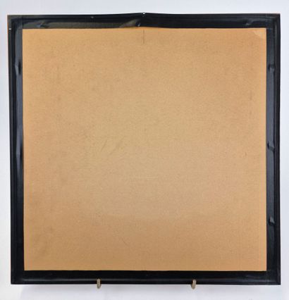 null Jean REMLINGER (1935) 
Kitsch in Art, 1981
Aquarelle sur napperon papier
Signée,...