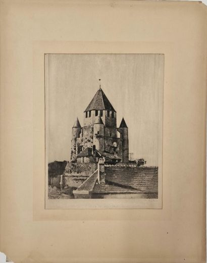 null Set of twenty-eight (28) prints and one photograph depicting various historical...