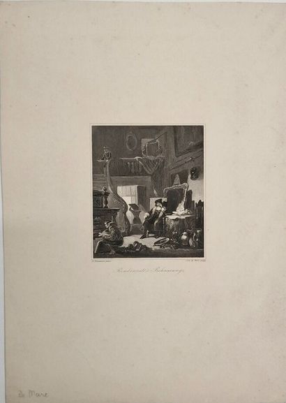 null A set of thirty-seven (37) prints, including :

- Georges Adelmard BOUET (1817-1890)...