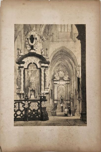 null Set of twenty-eight (28) prints and one photograph depicting various historical...