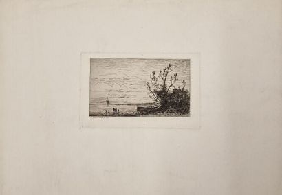 null A set of nineteen (19) prints, depicting rural landscapes, scenes of daily life......