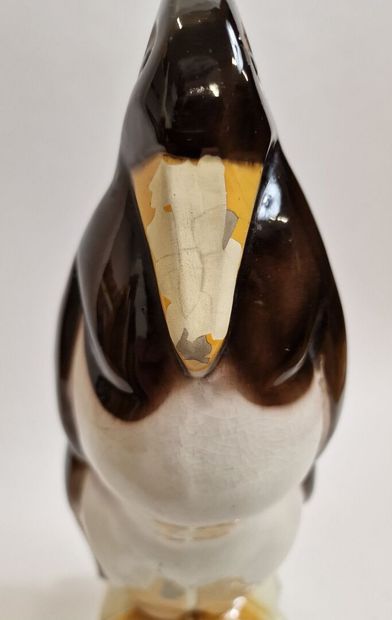 null GÉO CONDÉ SCULPTOR & FAIENCERIE DE SAINT-CLÉMENT
Penguin
Important decorative...