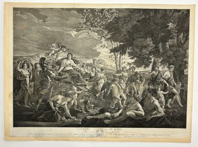 null A set of about fifty prints on the themes of mythology, theater and scenes of...