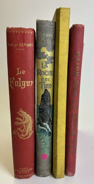 null Set of four books, including: 

- The Thousand and One Nights, Edition Henri...