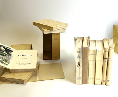 null Set of five boxes, works of classic French and foreign literature, including:
...