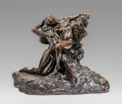 RODIN Auguste (1840-1917 Français) L'Éternel Printemps – 4ème réduction (1884) 
Bronze... Gazette Drouot