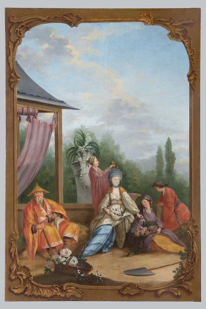 François Boucher ATTR. François BOUCHER (1703-1770)

Chinoiserie painting, France... Gazette Drouot