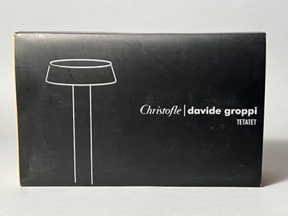 null DAVIDE GROPPI, designer & CHRISTOFLE, éditeur. TeTaTeT, 2013. Lampe de table...