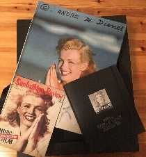 null ANDRE DE DIENES. Marilyn Monroe. Coffret de 3 volumes. Edition TASCHEN, 2002....