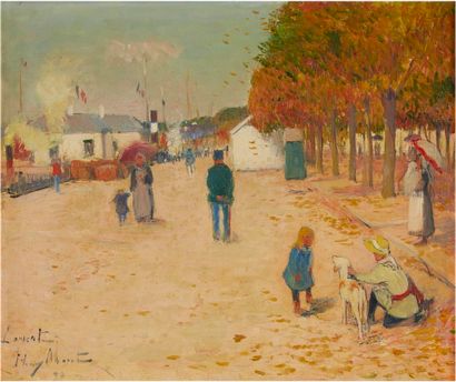 Henry Moret Henry Moret (1856-1913)
Lorient, 1890 

Huile sur toile

37.5 x 45 cm
Signé,... Gazette Drouot