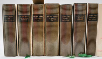  LA PLEIADE: Lot de 8 volumes: (L18): Victor Hugo. Les Misérables.
Victor Hugo. Notre-Dame... Gazette Drouot