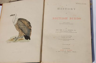 null F.O. MORRIS : " A history of British Birds" Edition John C. Nimmo, 6 volumes...