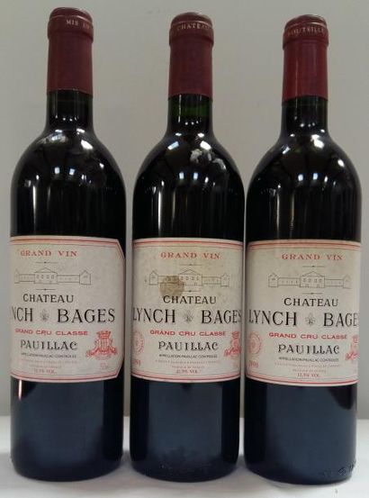 3 B CH LYNCH-BAGES 1990 Pauillac