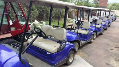 10 voiturettes de golf électriques YAMAHA...