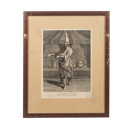 null After Jean Baptiste VANMOUR by G. SCOTIN and J. HAUSSARD, set of four engravings...