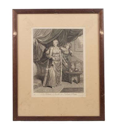null After Jean Baptiste VANMOUR by G. SCOTIN and J. HAUSSARD, set of four engravings...