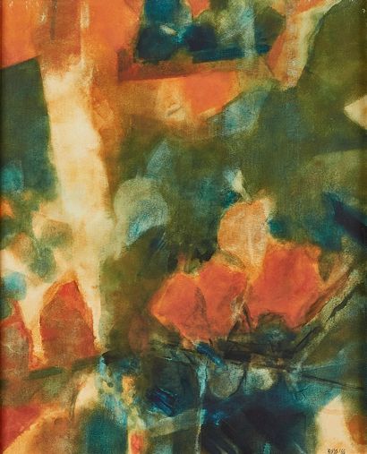 SAYED HAIDER RAZA (1922-2016)
Sentier, 1966
Huile...