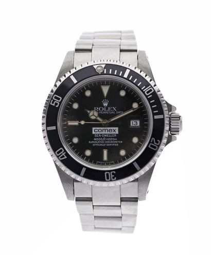 null ROLEX
Oyster Perpetual Sea-Dweller - COMEX - 3322
Référence 16600, vers 1997.
Rarissime...