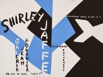 null Shirley JAFFE, d'après 
Affiche d’exposition Galerie Jean Fournier
Impression...