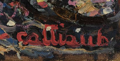 null Louis CATTIAUX (1904-1953)
Femme 
Huile sur toile 
Signée "Cattiaux" en bas...