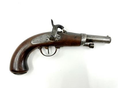null Pistolet d’officier de gendarmerie modèle 1836, mise à feu à percussion, le...