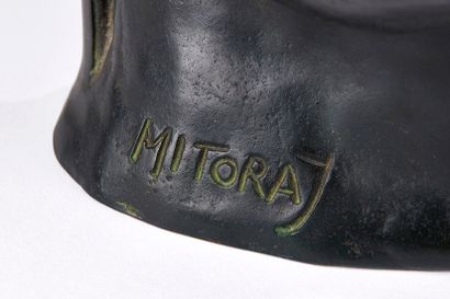 null Igor MITORAJ (1944-2014)
Centurion 
Épreuve en bronze à patine brune-verte
Signée...