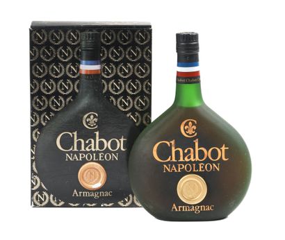 null CHABOT NAPOLEON ARMAGNAC 
Une bouteille d'Armagnac par Chabot Napoléon
40° -...